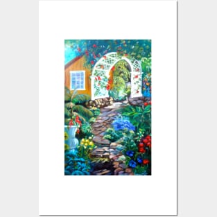 Garden Arbor Posters and Art